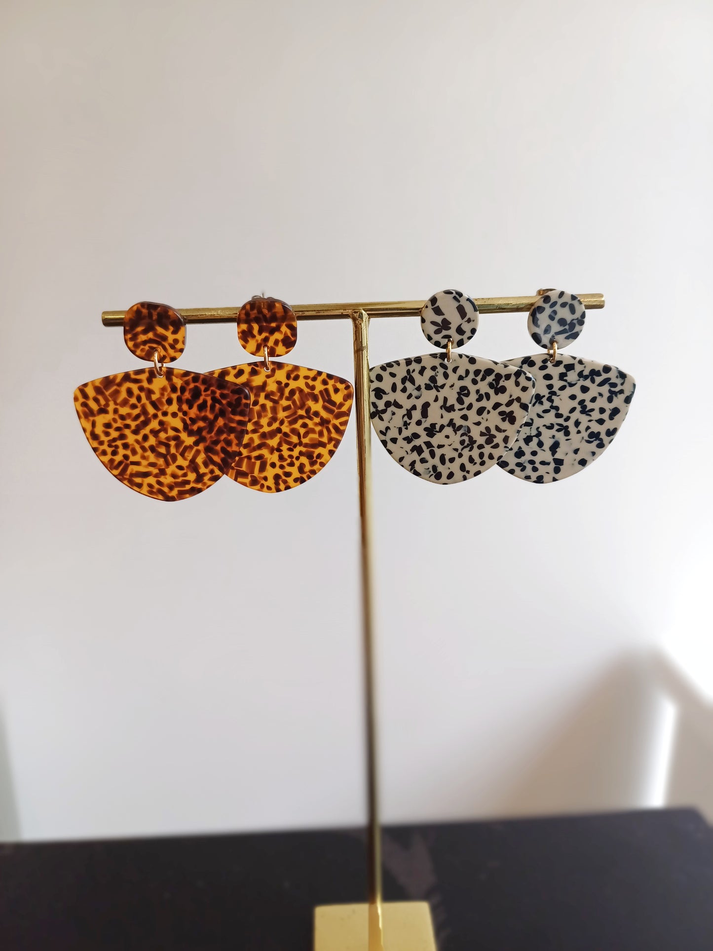 Boucles d'oreille acétate - Cybil