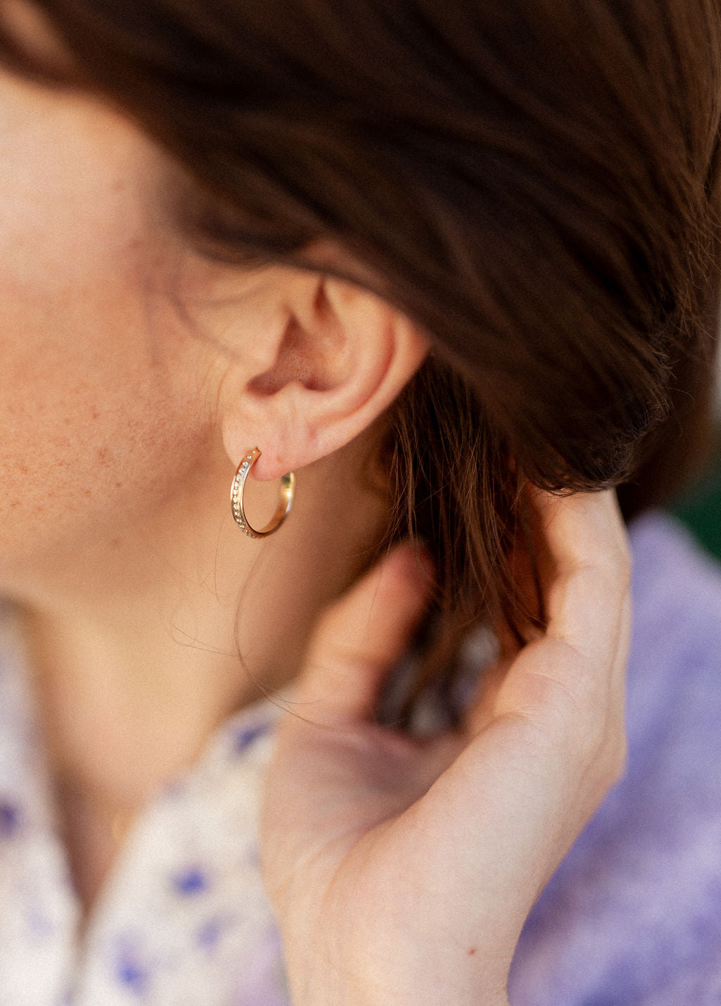 Boucles d'oreilles créoles - Beth