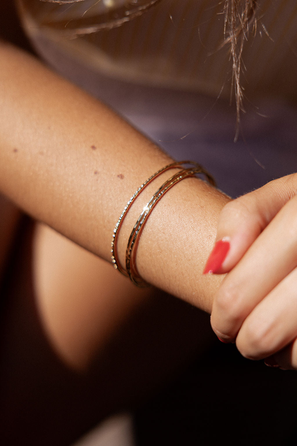 Trio bracelet jonc - Martello