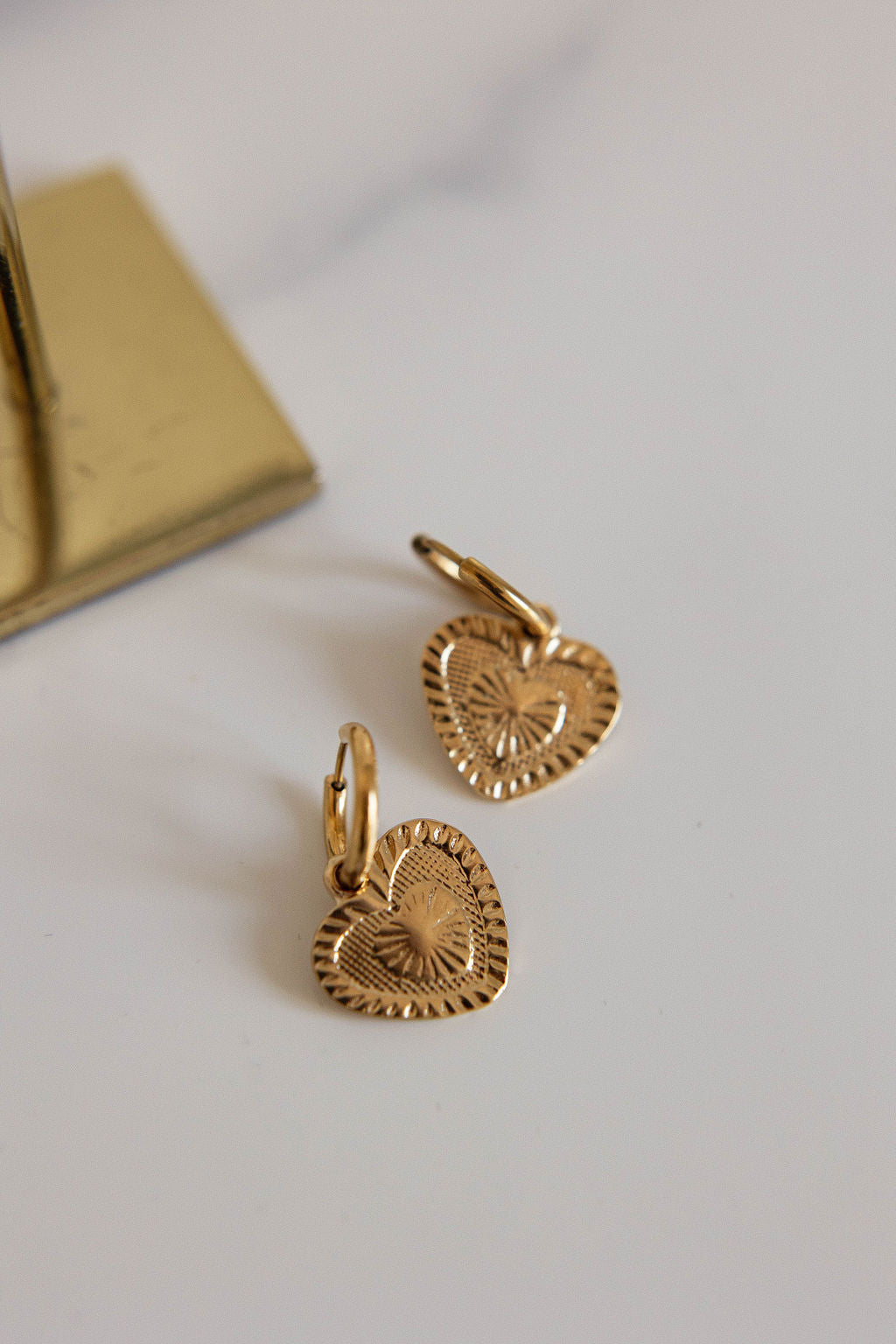Grand coeur pour créole - Bar à bijoux