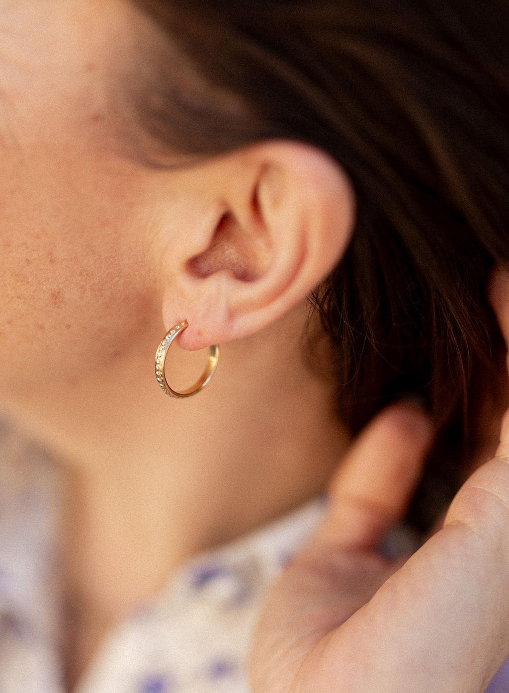 Boucles d'oreilles créoles - Beth