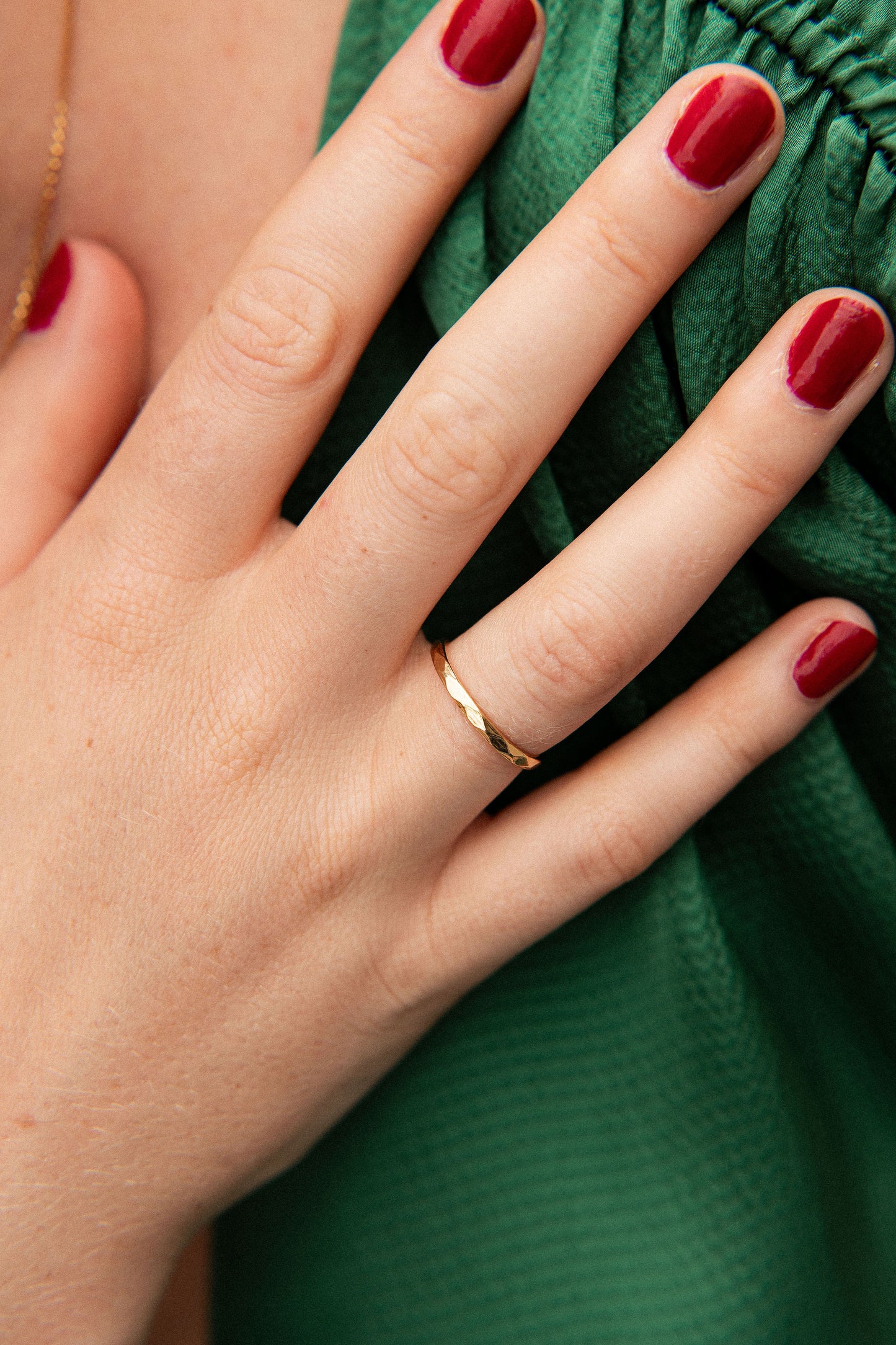 Bague réglable plaqué or - Arlequin