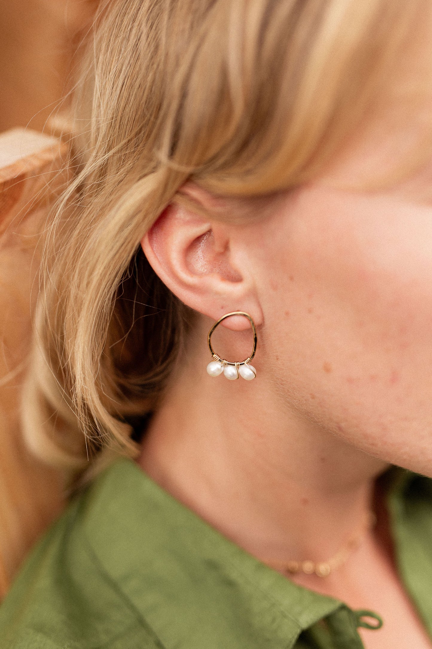 Boucles d'oreilles pierres fines - Dali