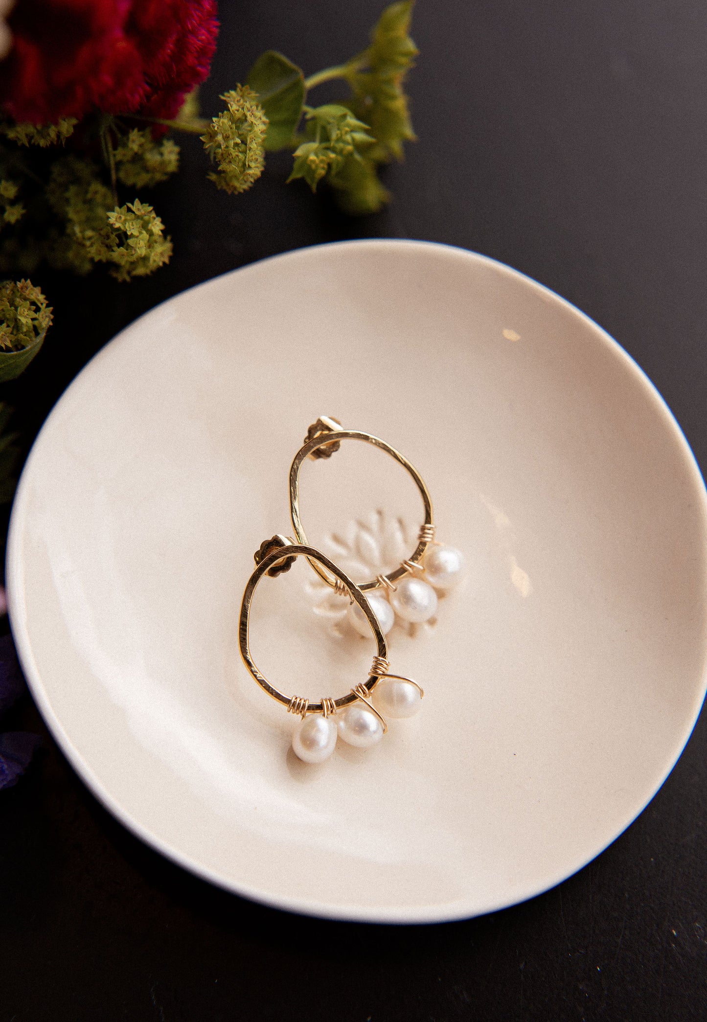 Boucles d'oreilles pierres fines - Dali