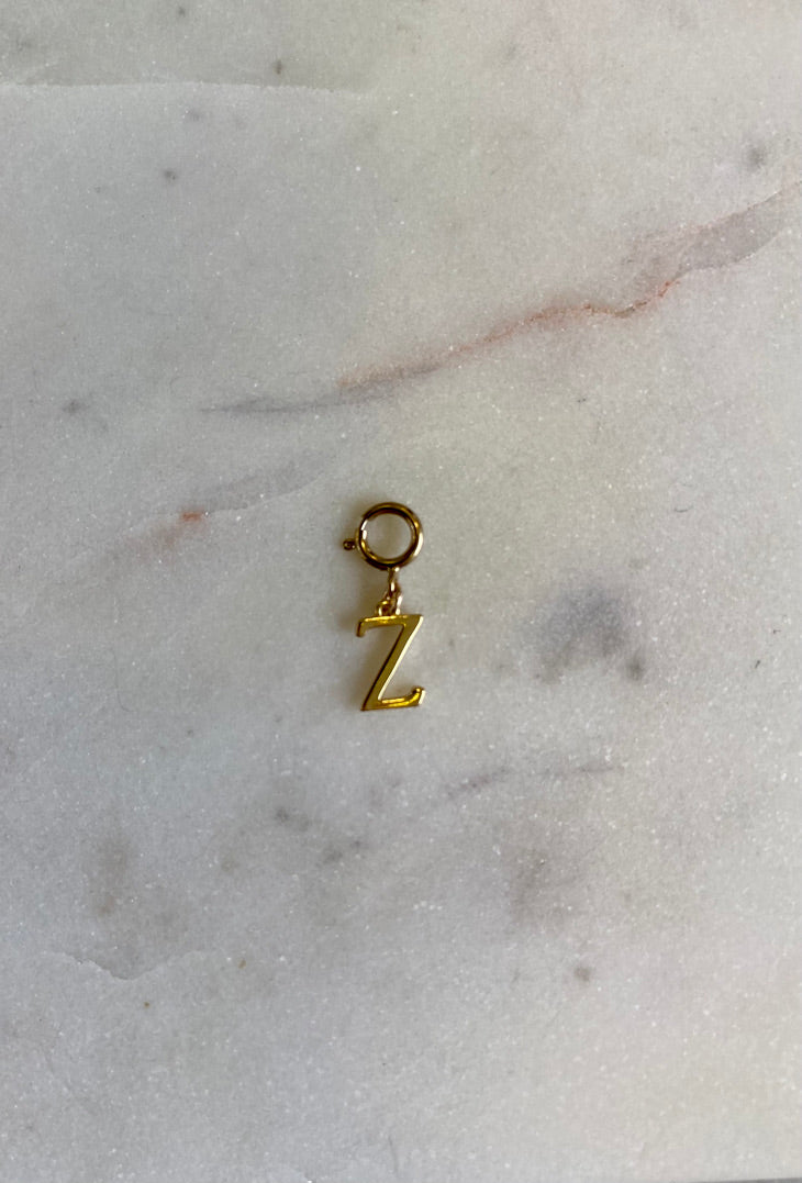 Pendentif Lettre - Bar à bijoux