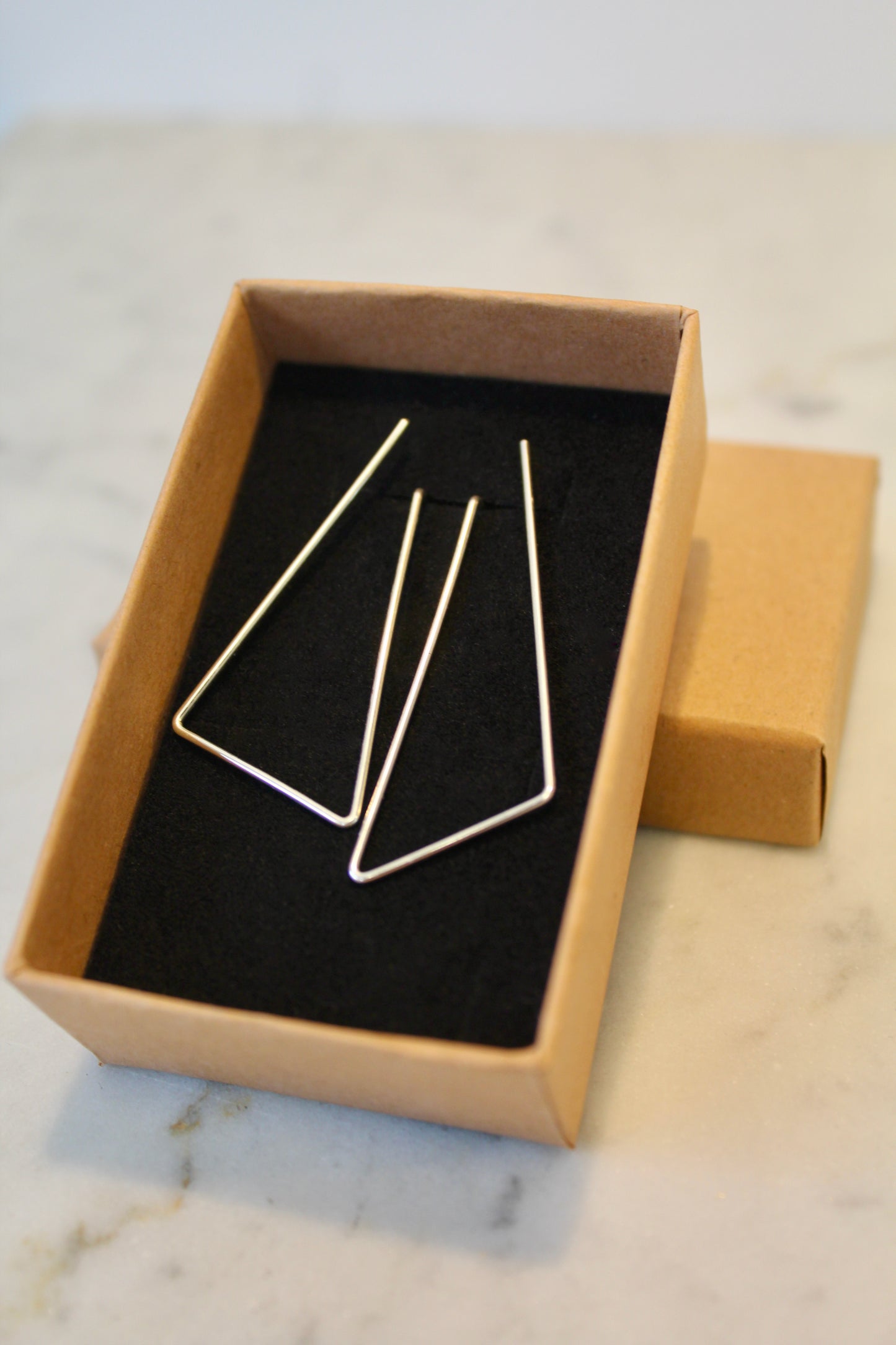 Boucles d'oreille - Grandes Triangle