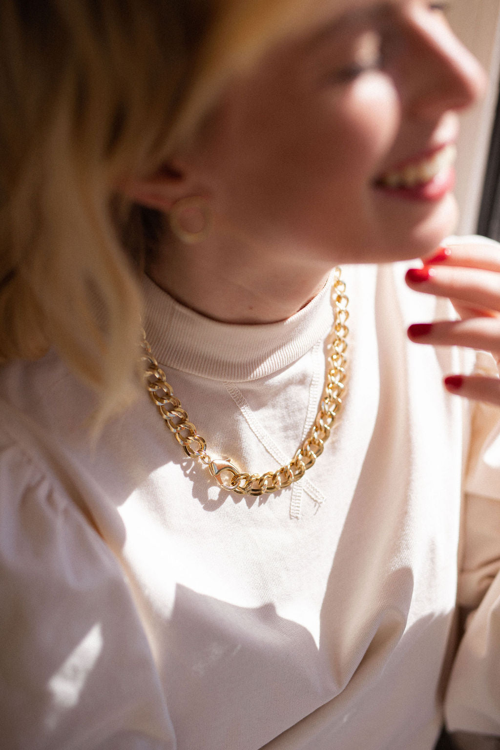 Collier maxi chaîne - Léa
