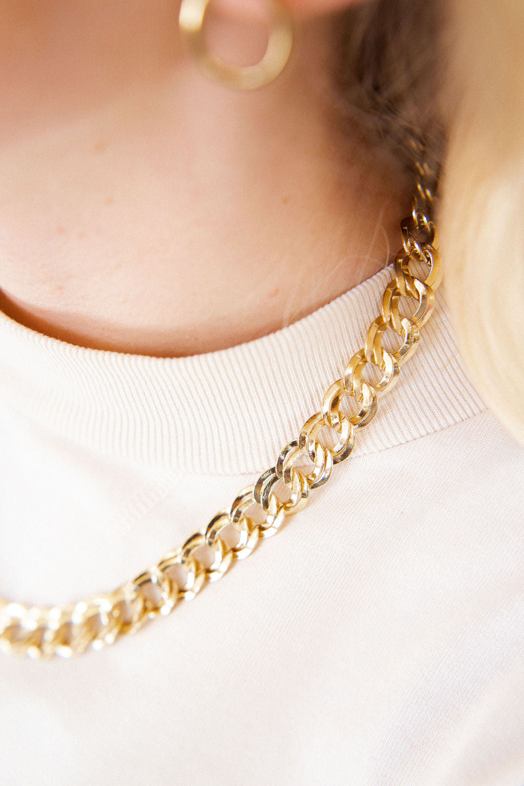 Collier maxi chaîne - Léa