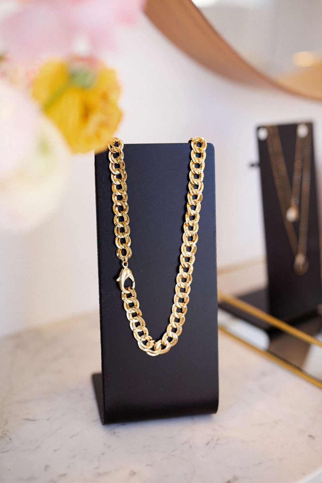 Collier maxi chaîne - Léa