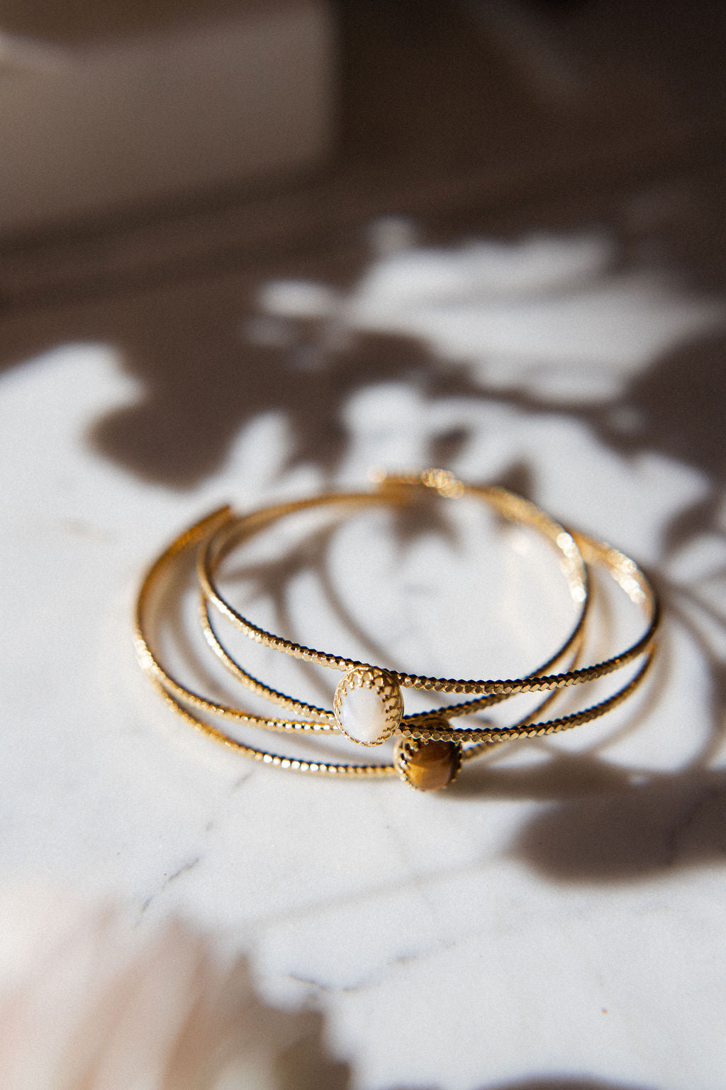 Bracelet jonc réglable - Eugénie