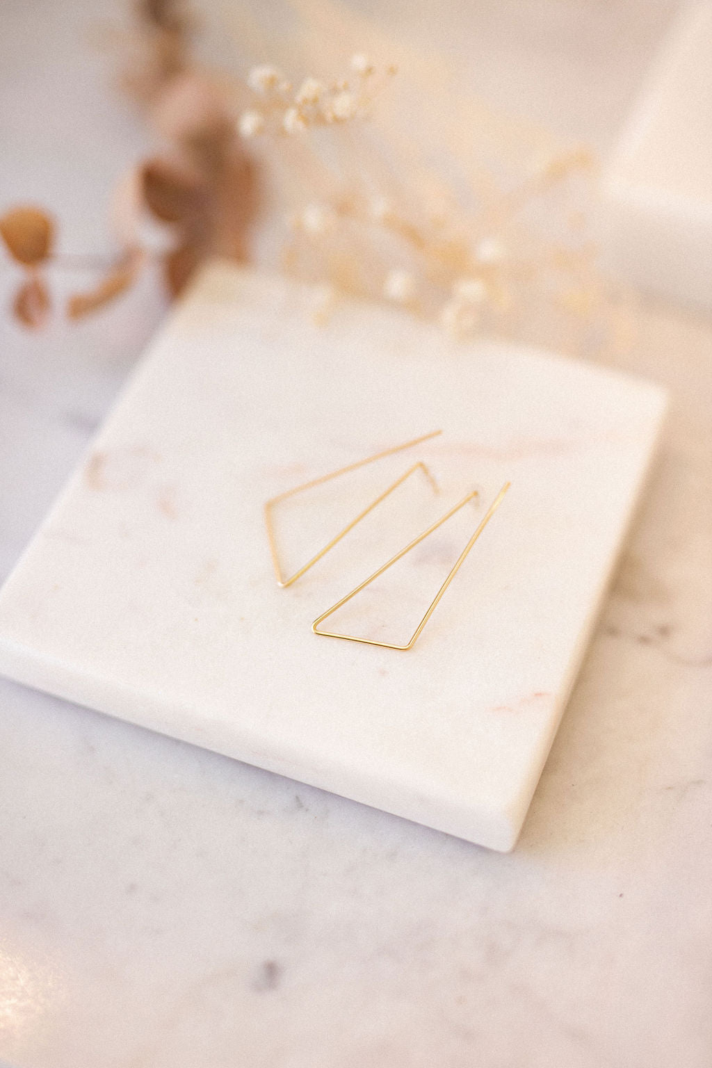 Boucles d'oreille - Grandes Triangle
