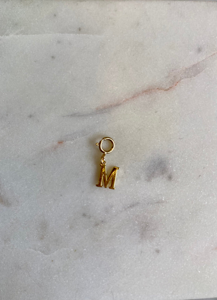 Pendentif Lettre - Bar à bijoux