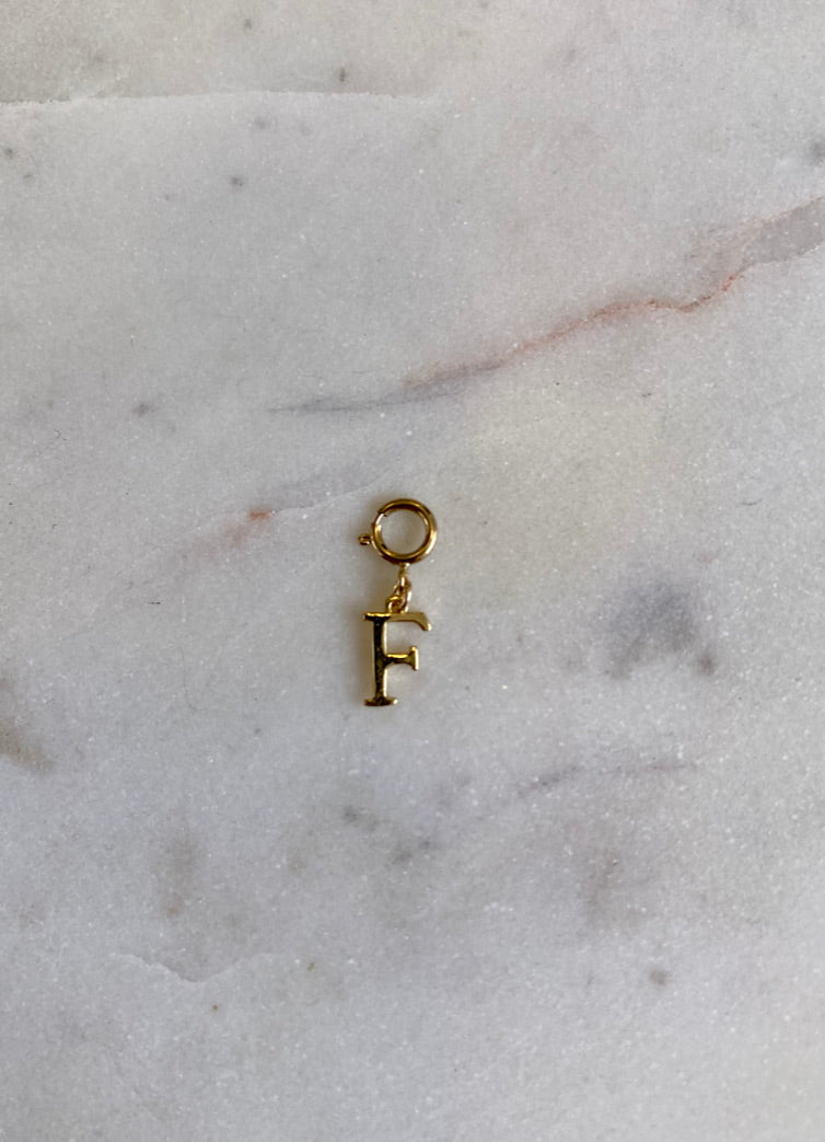 Pendentif Lettre - Bar à bijoux