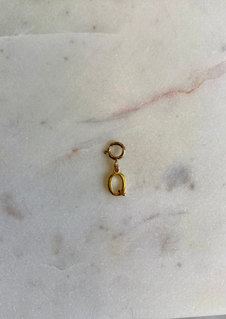 Pendentif Lettre - Bar à bijoux
