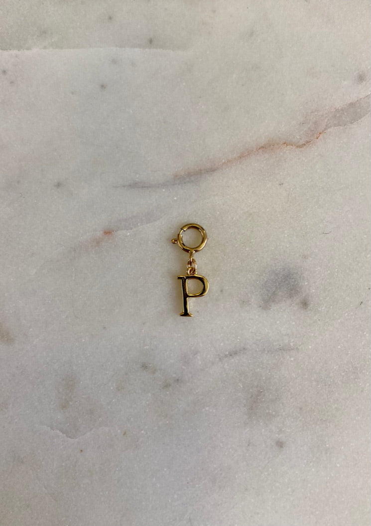 Pendentif Lettre - Bar à bijoux