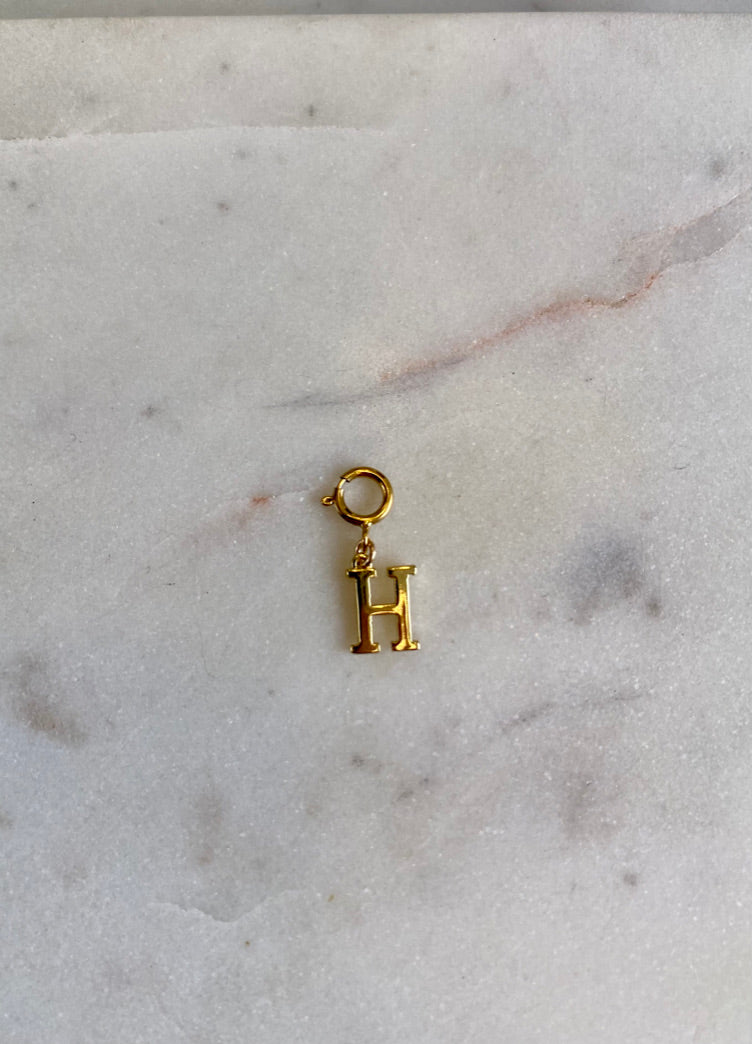 Pendentif Lettre - Bar à bijoux