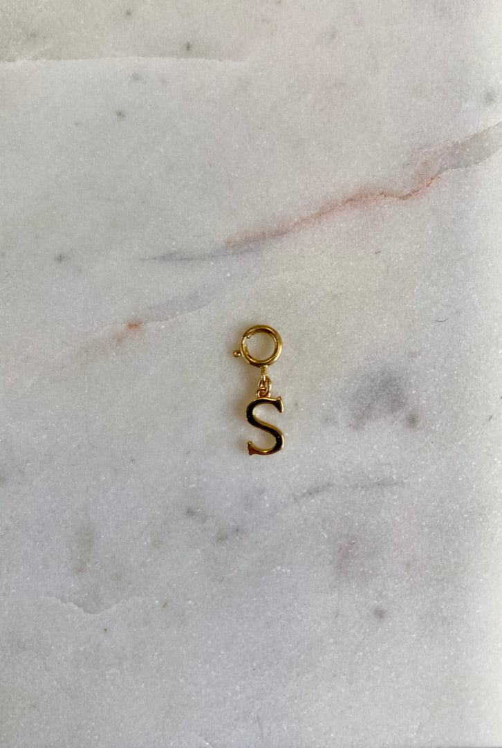 Pendentif Lettre - Bar à bijoux