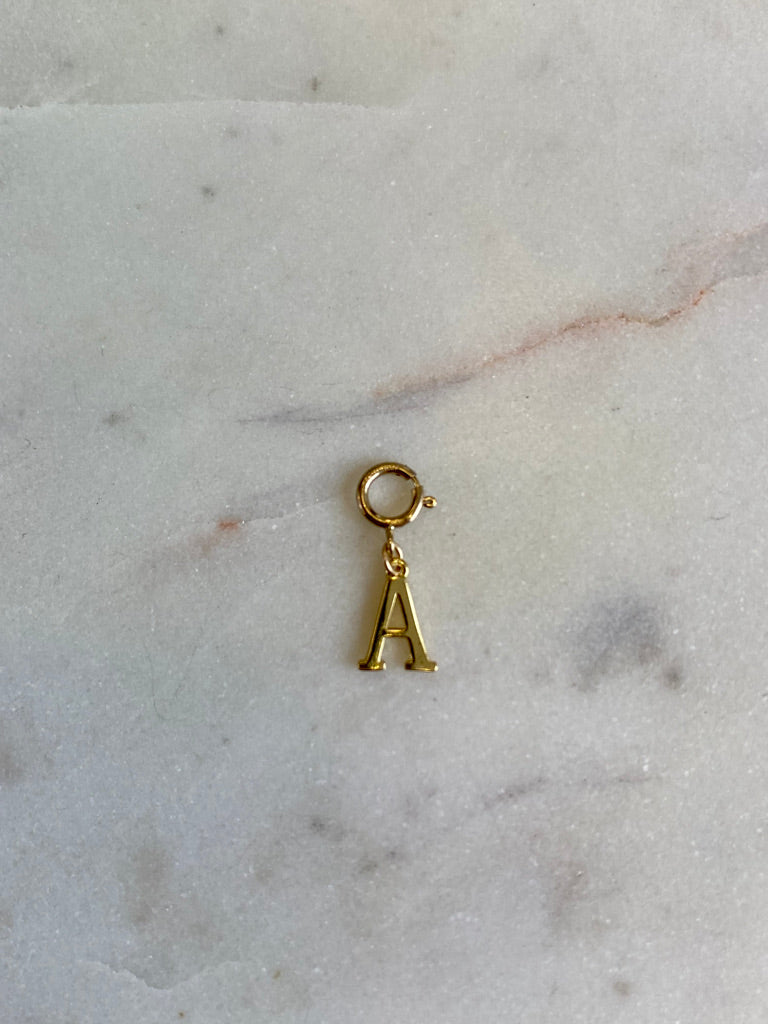 Pendentif Lettre - Bar à bijoux
