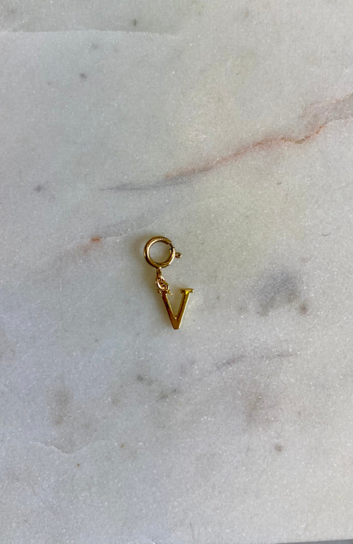 Pendentif Lettre - Bar à bijoux