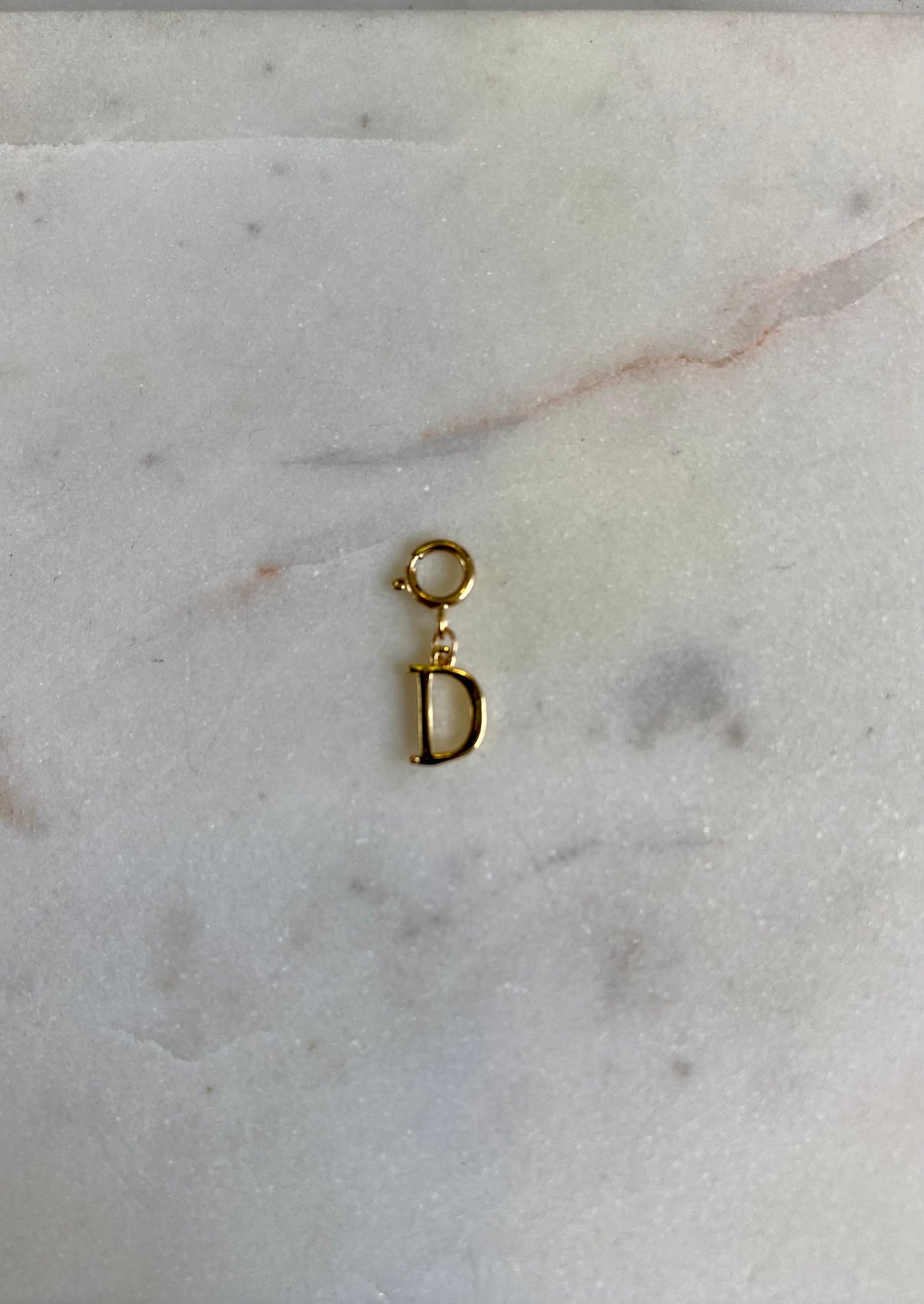 Pendentif Lettre - Bar à bijoux