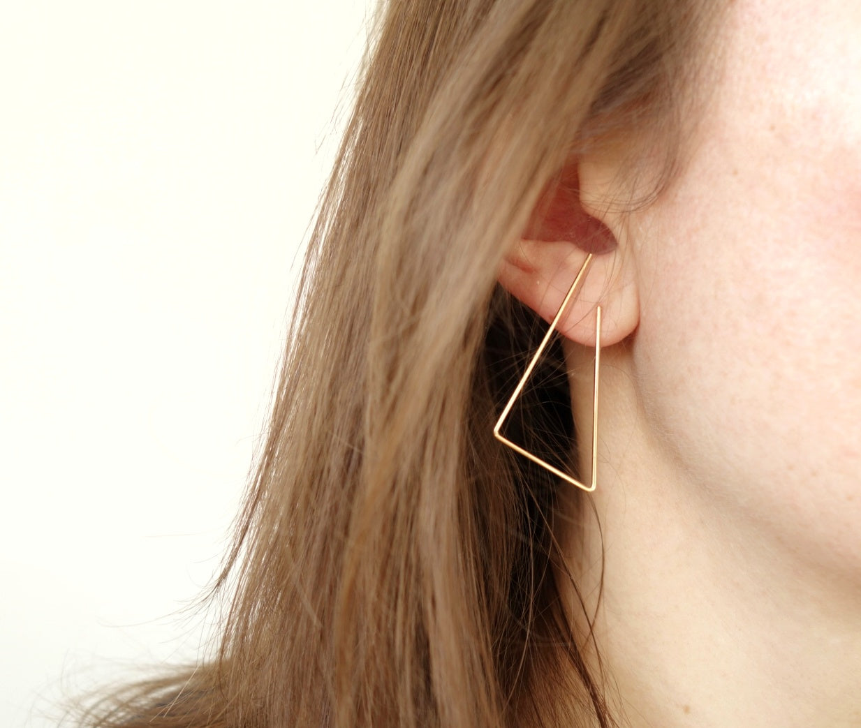 boucle d'oreille géométrique