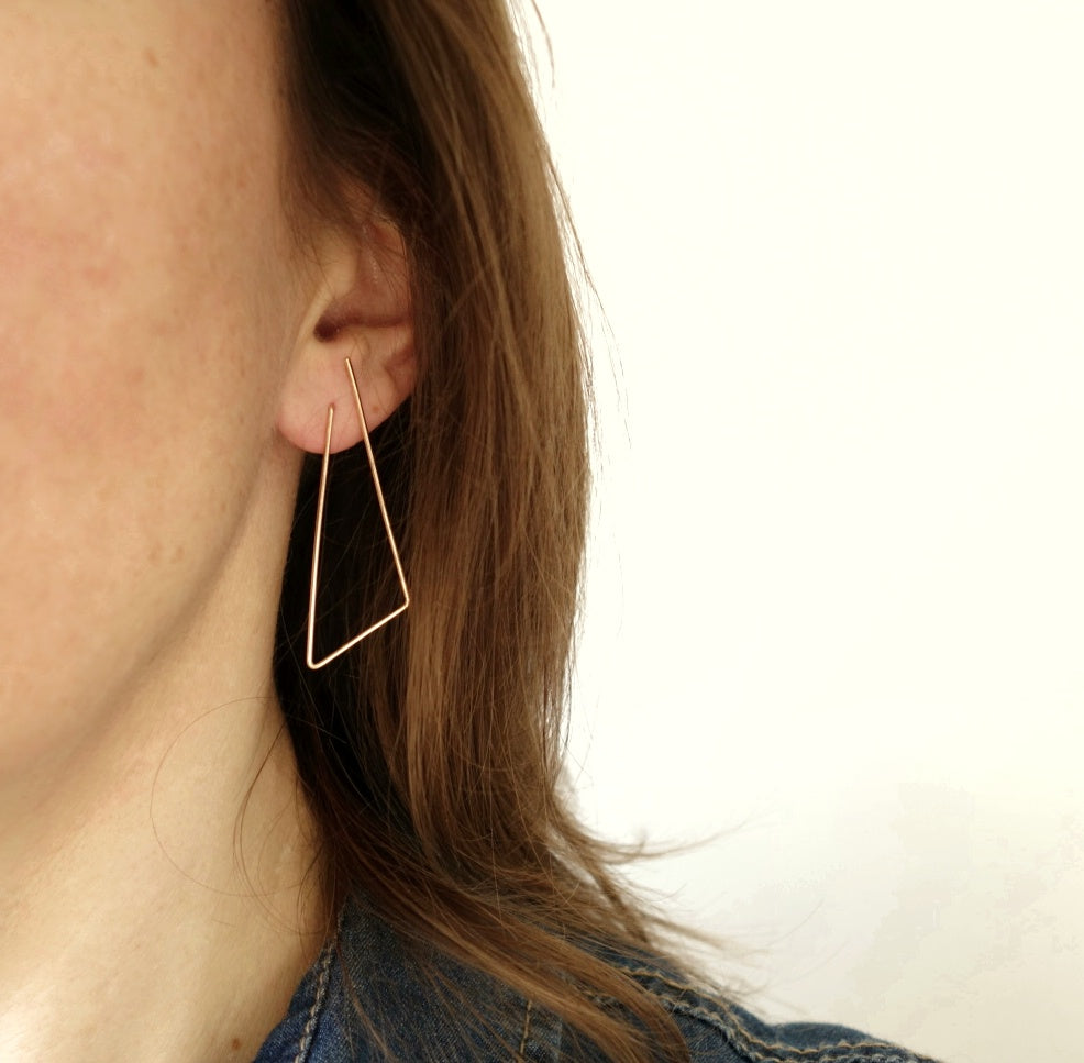 boucles d'oreille tendance rock