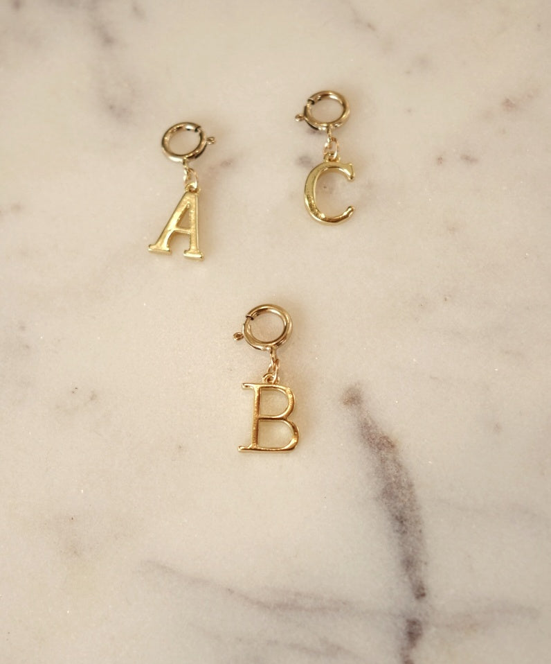Pendentif Lettre - Bar à bijoux