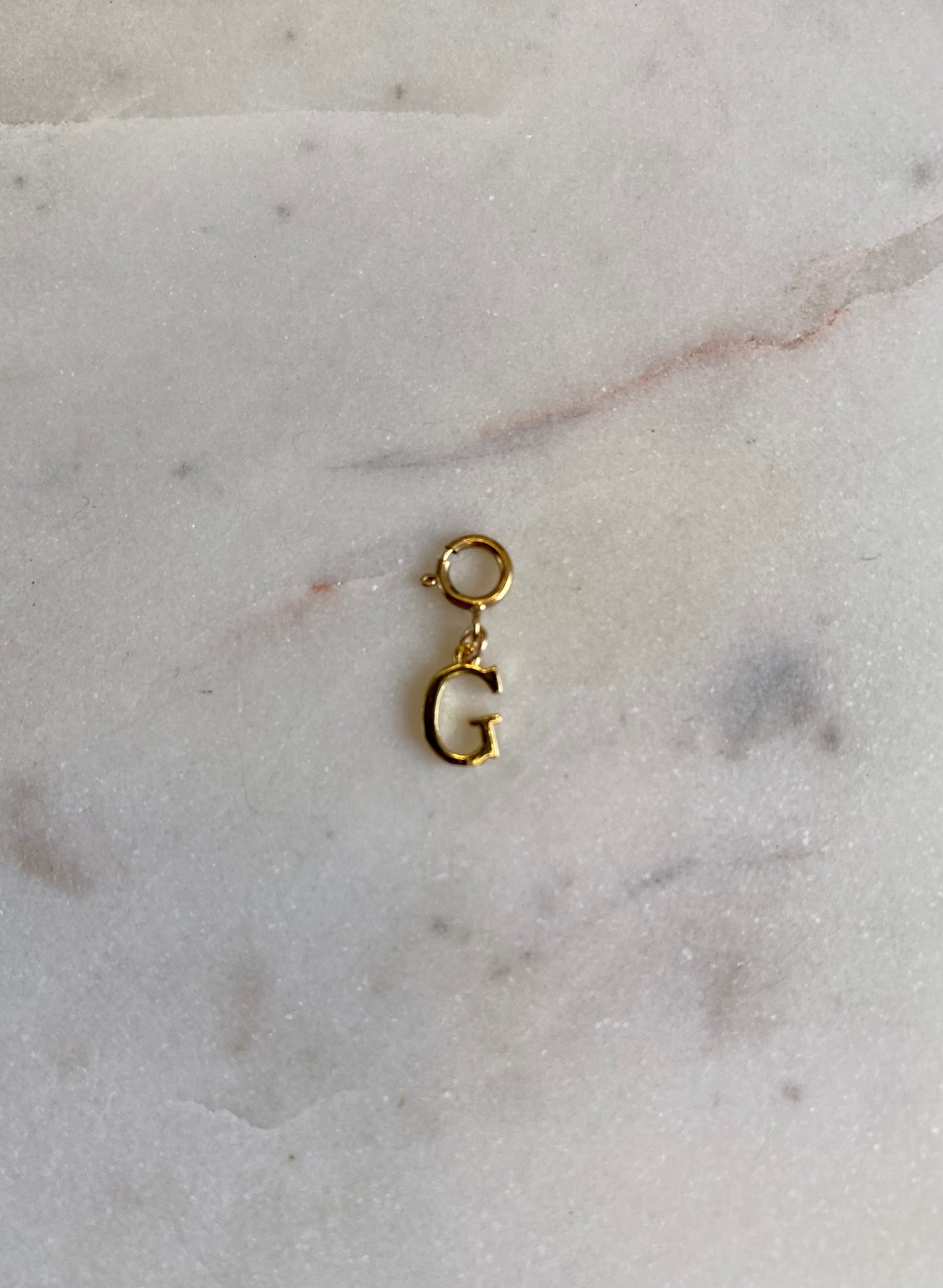 Pendentif Lettre - Bar à bijoux