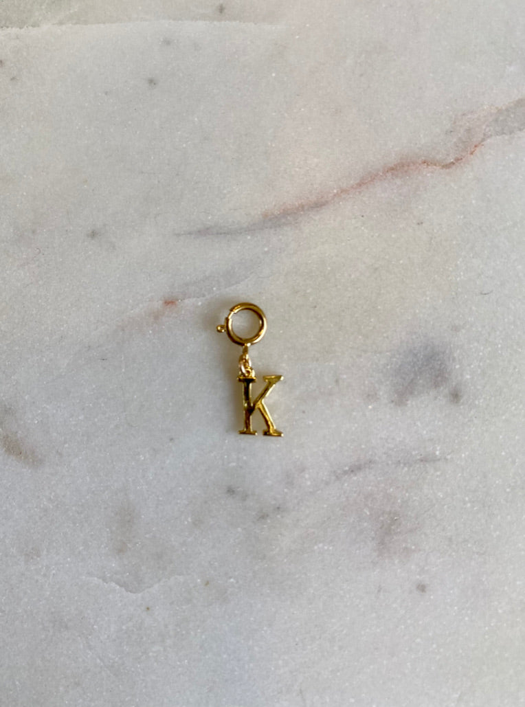 Pendentif Lettre - Bar à bijoux