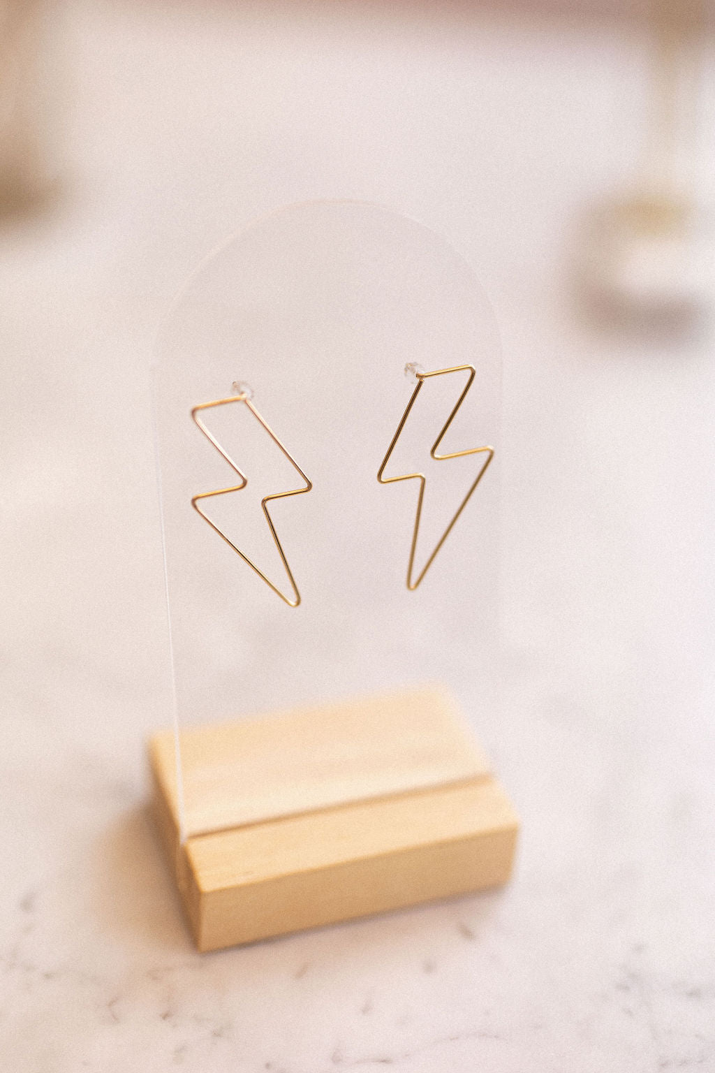 Boucles d'oreilles - Eclair