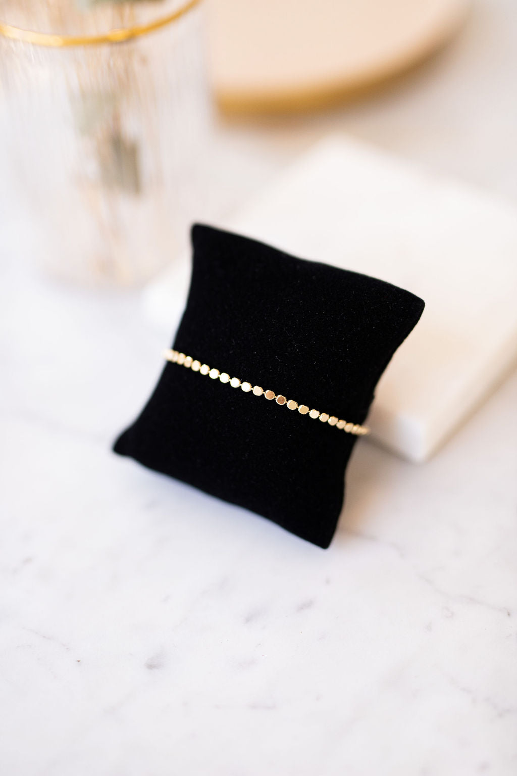 Bracelet doré or fin - Noël