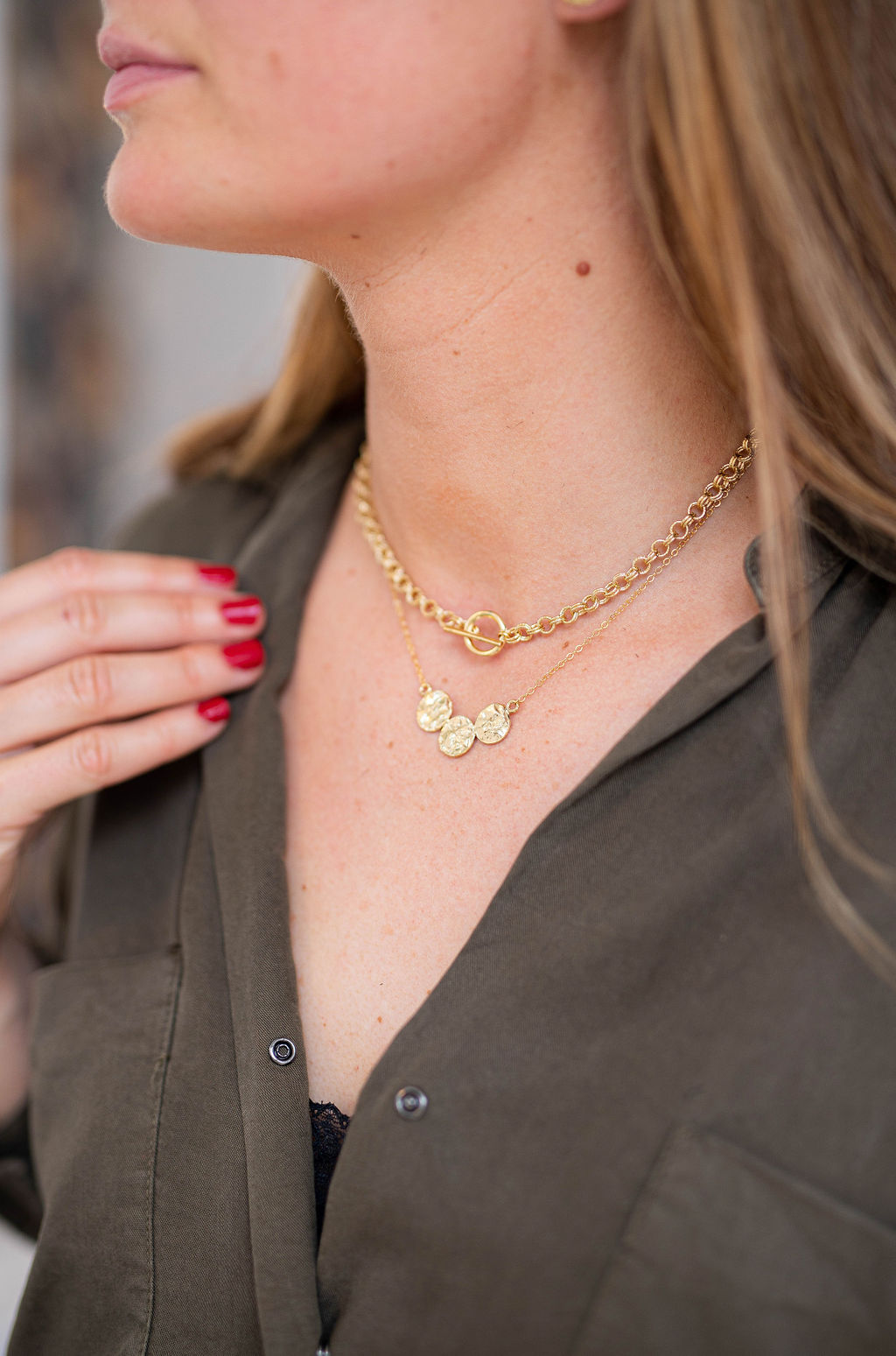 Collier ras du cou - Luna