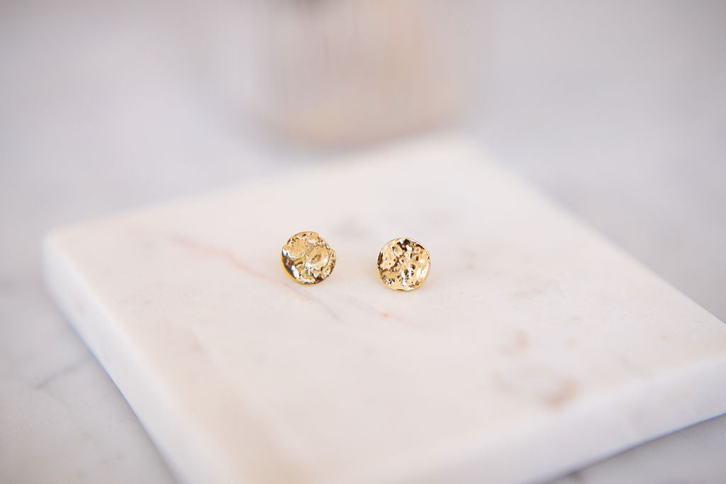 Boucles d'oreille puces - Luna