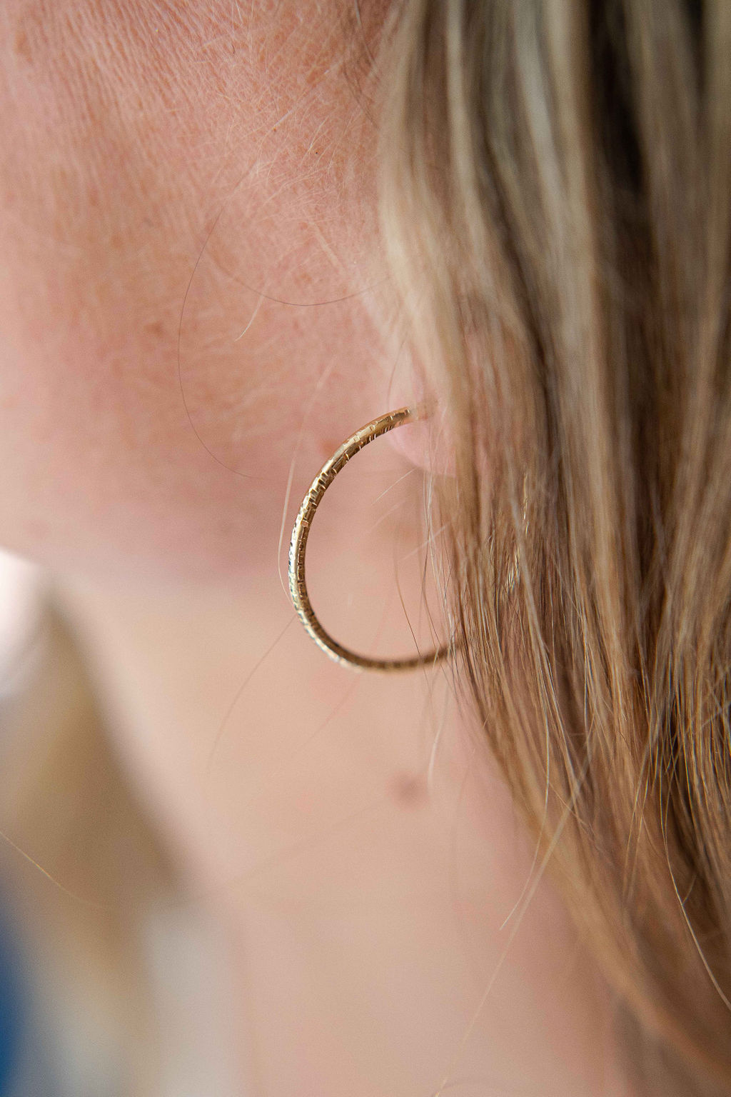 Boucles d'oreille créoles - Martel
