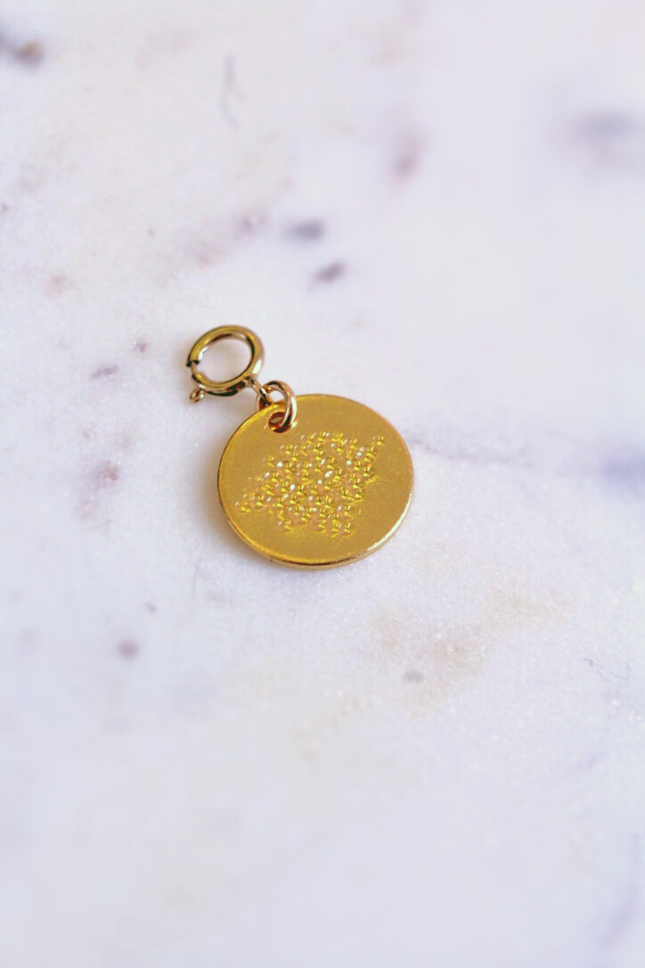 Pendentif médaille Summer - Bar à bijoux