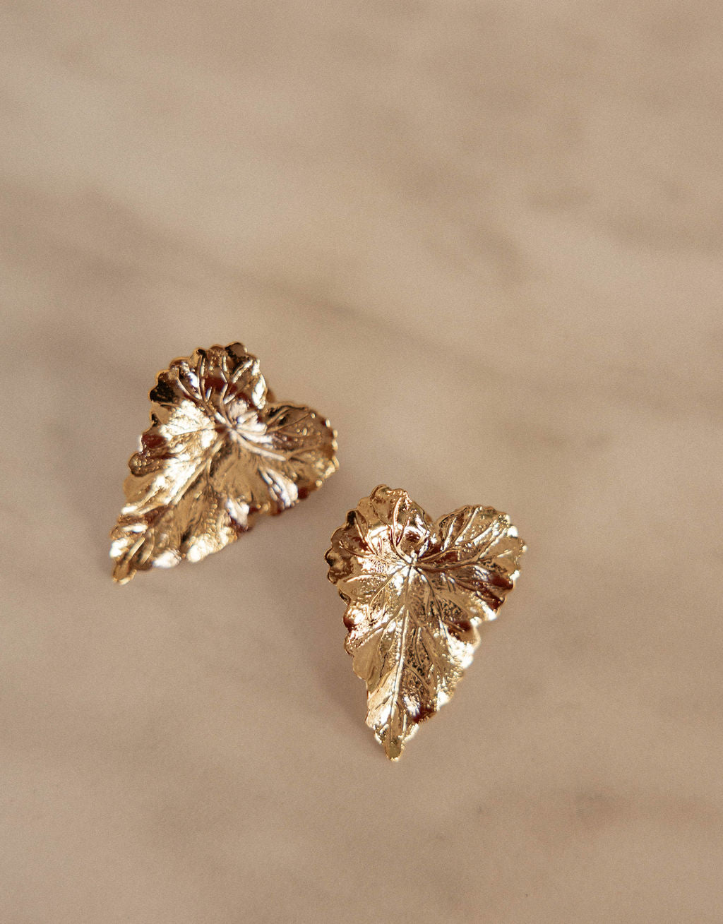 Boucles d'oreille Feuilles