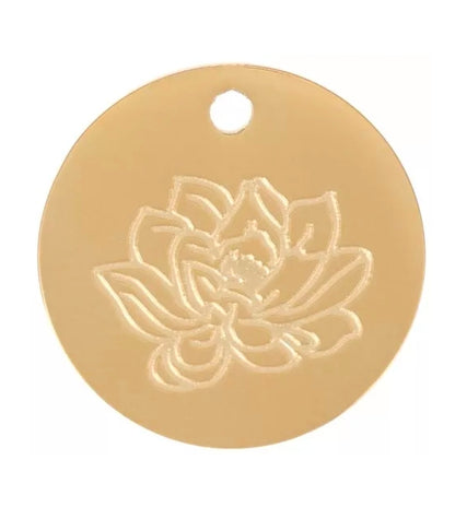 Pendentif Fleur de naissance - Bar à bijoux