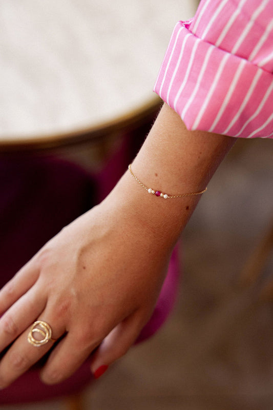 Bracelet plaqué or - New Acidulé