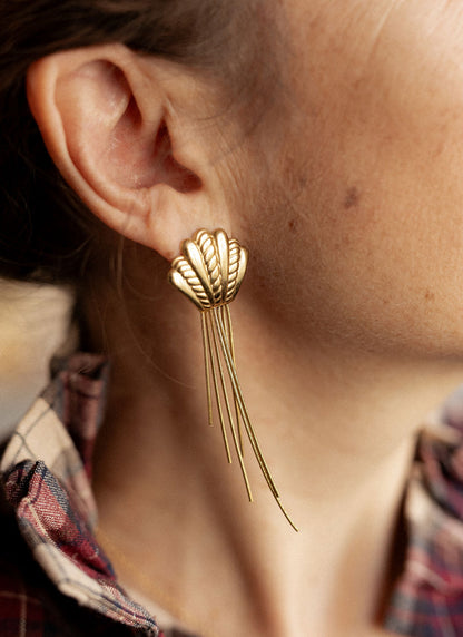 Boucles d'oreille pendantes - Calypso