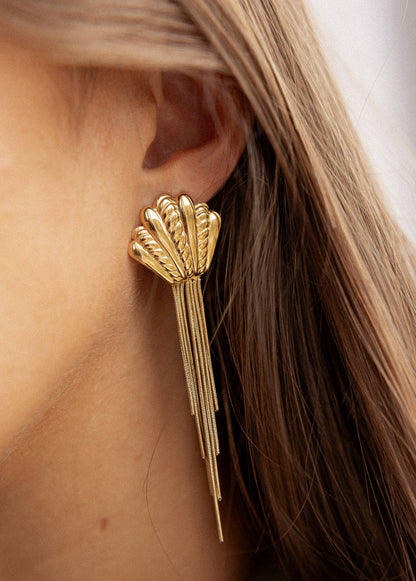 Boucles d'oreille pendantes - Calypso