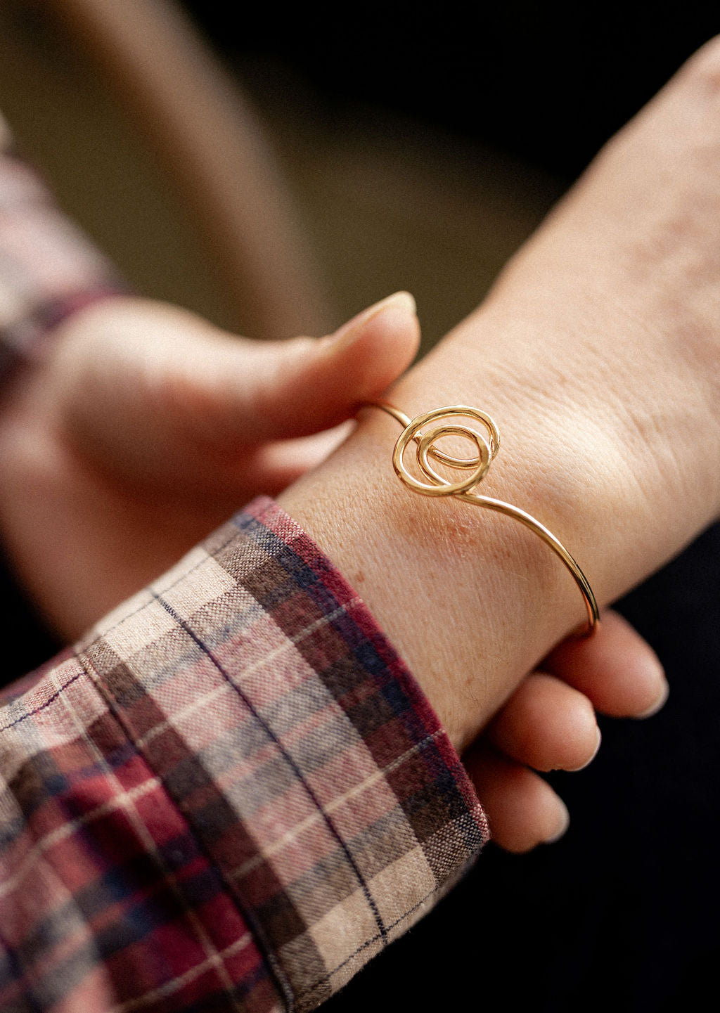 Bracelet jonc réglable - Dali