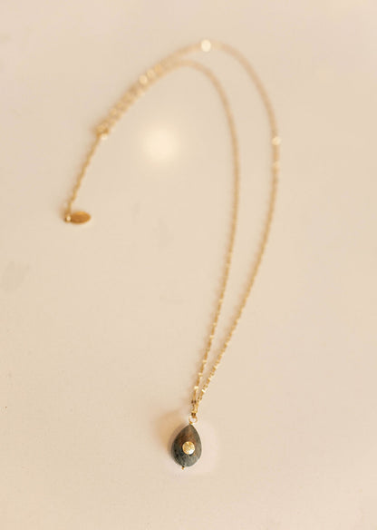 Collier long pierre fine - Naïa