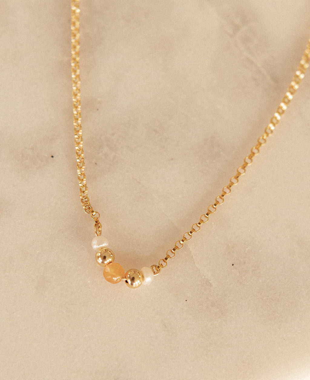 Collier ras de cou plaqué or - New Acidulé