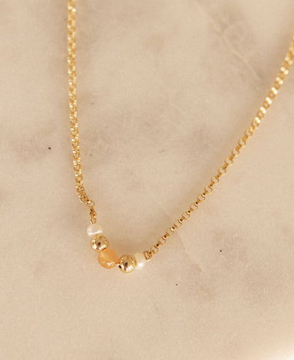 Collier ras de cou plaqué or - New Acidulé