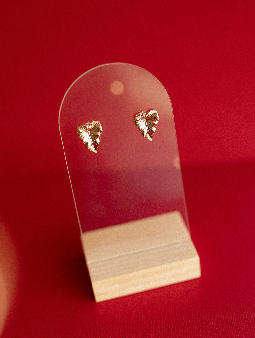 Boucles d'oreille Feuilles