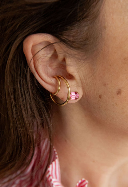 Boucle d'oreille puces - Claudia