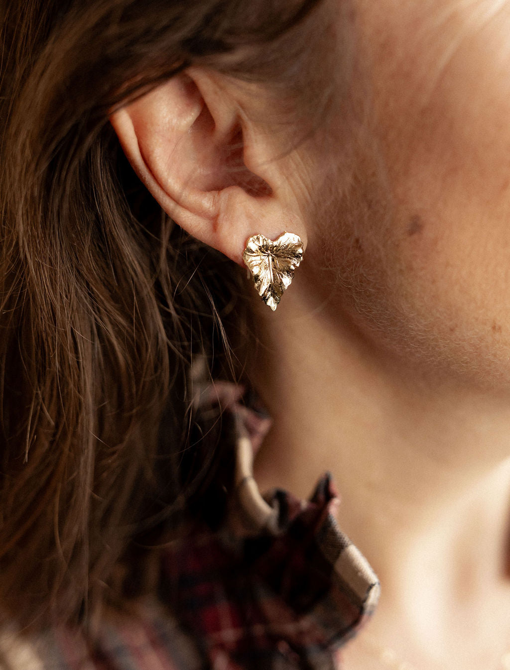 Boucles d'oreille Feuilles