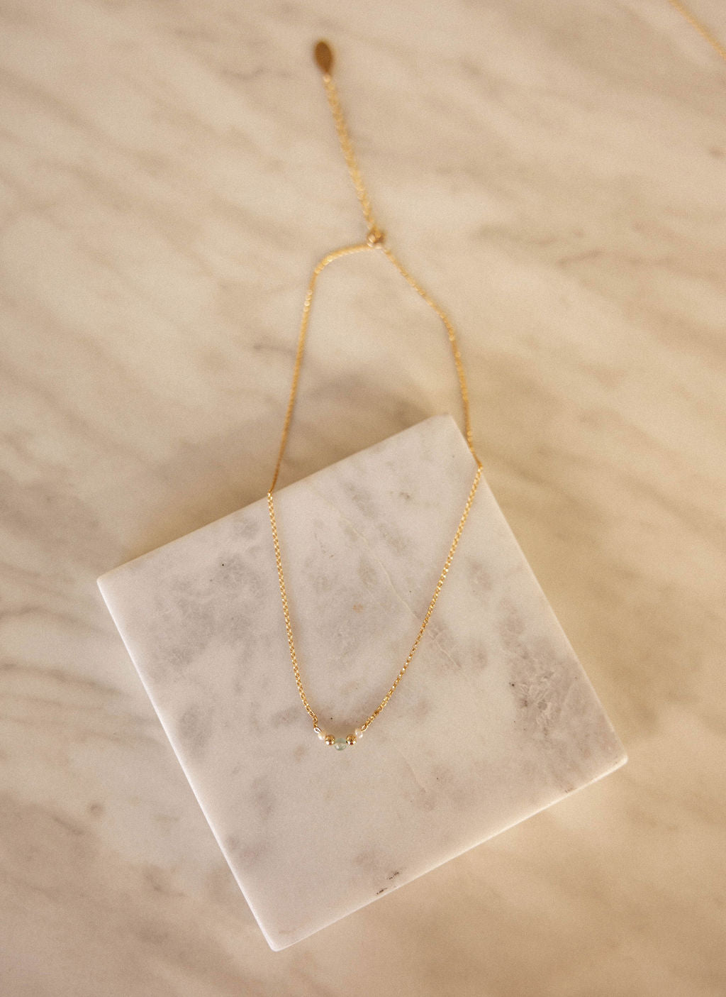 Collier ras de cou plaqué or - New Acidulé