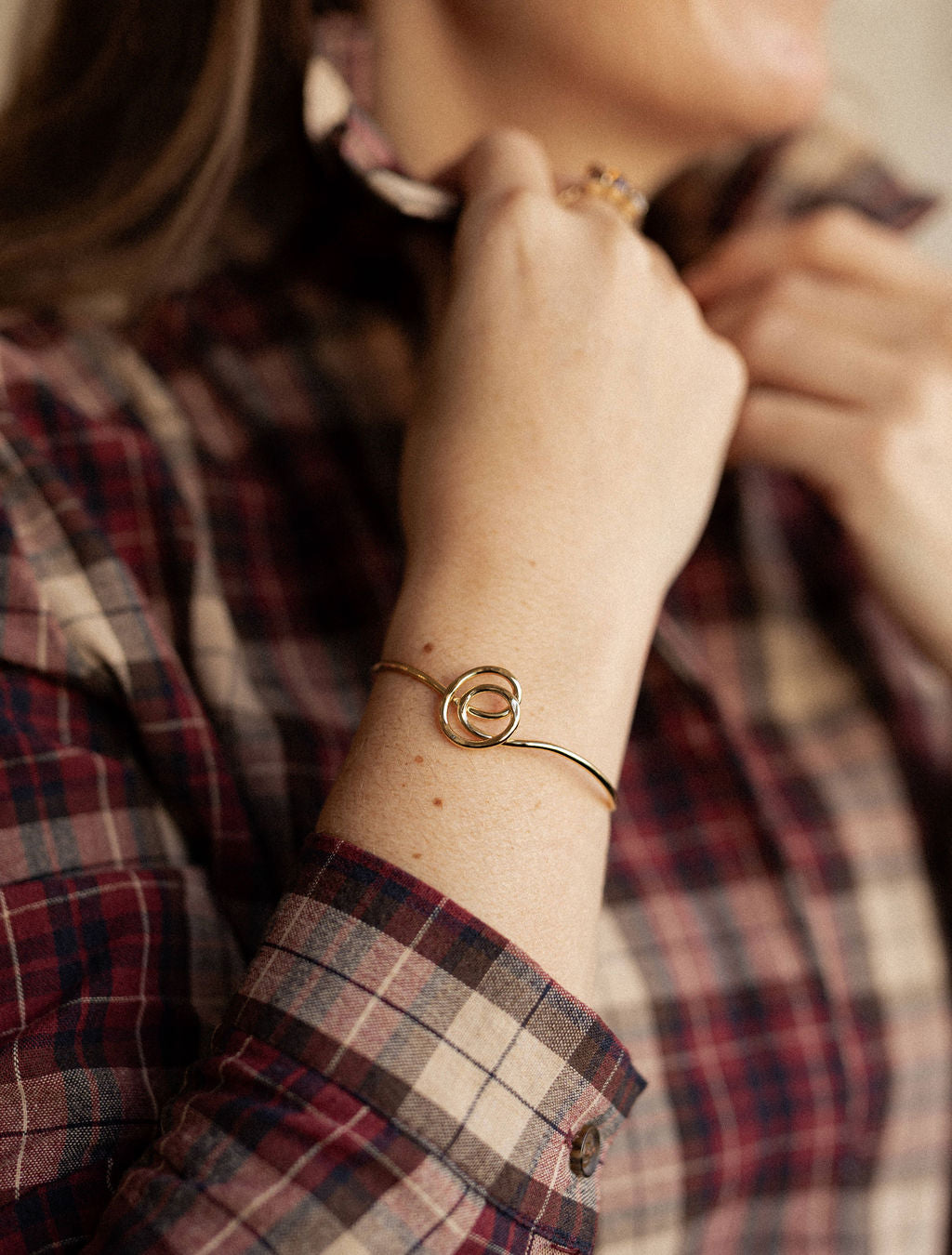 Bracelet jonc réglable - Dali