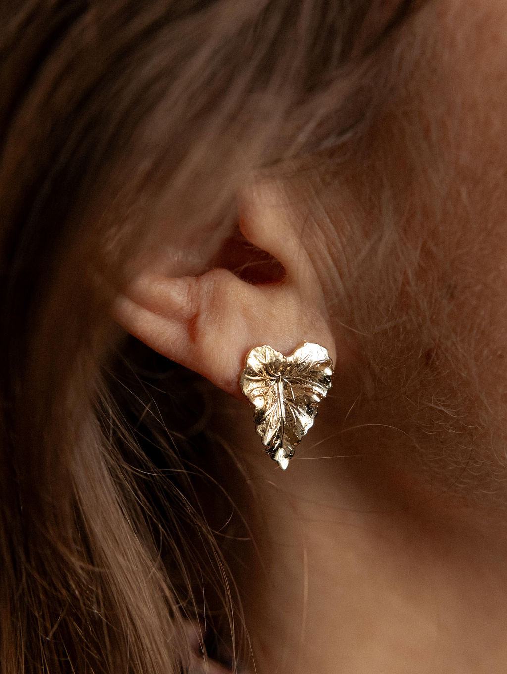Boucles d'oreille Feuilles